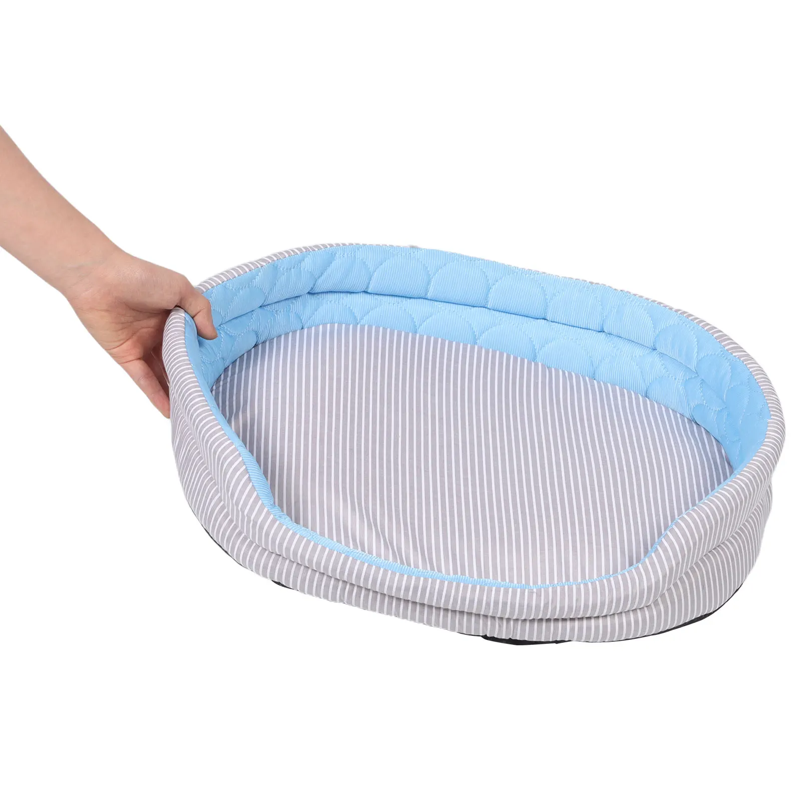 

Pet Bed Cooling Dog Crate Mat Chill Mattress Nest Blanket Cushion Oversized Cat