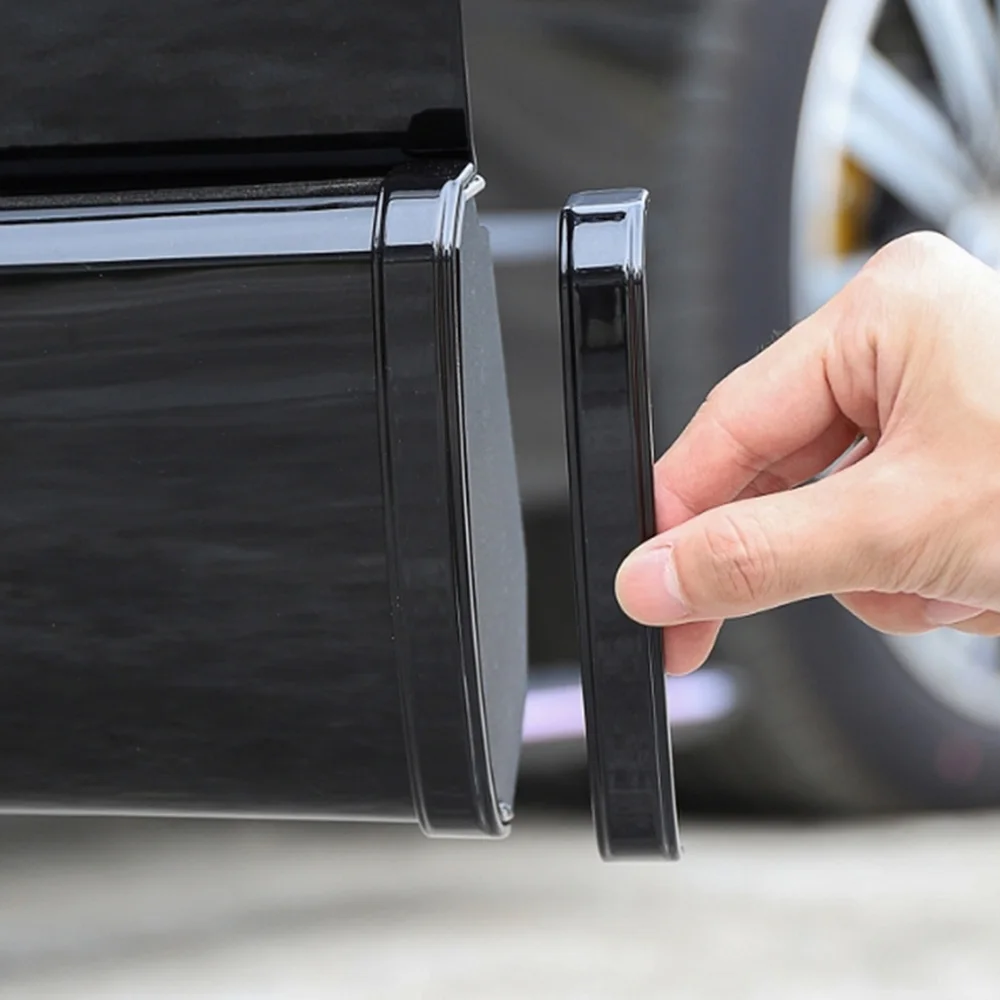 

6 шт. для Denza N9, полоса для предотвращения столкновений на двери автомобиля, материал ABS, автомобильные принадлежности, устойчивая к царапинам декоративная наклейка на кузов