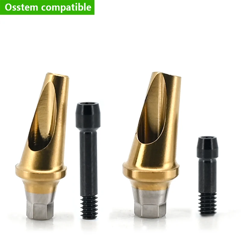 

Osstem Angled Abutment 17 Degree a & B Type for Hiossen TS III Implant System Titanium Grade 5 Dental Restoration Factory Price