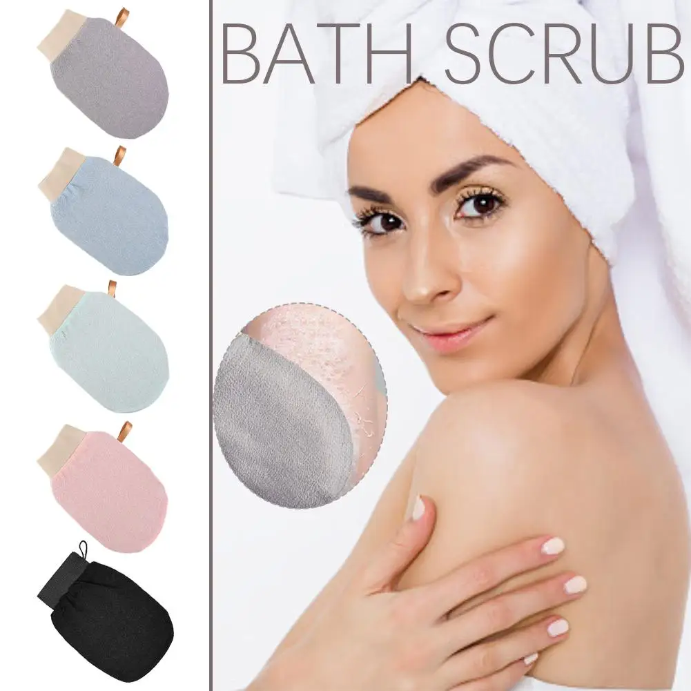 

Полотенце-пилинг для ванны, спа-отшелушивающая щетка для душа, чистка тела, скраб, варежка, перчатки для протирания омертвевшей кожи, полотенце для душа, пена, массаж тела