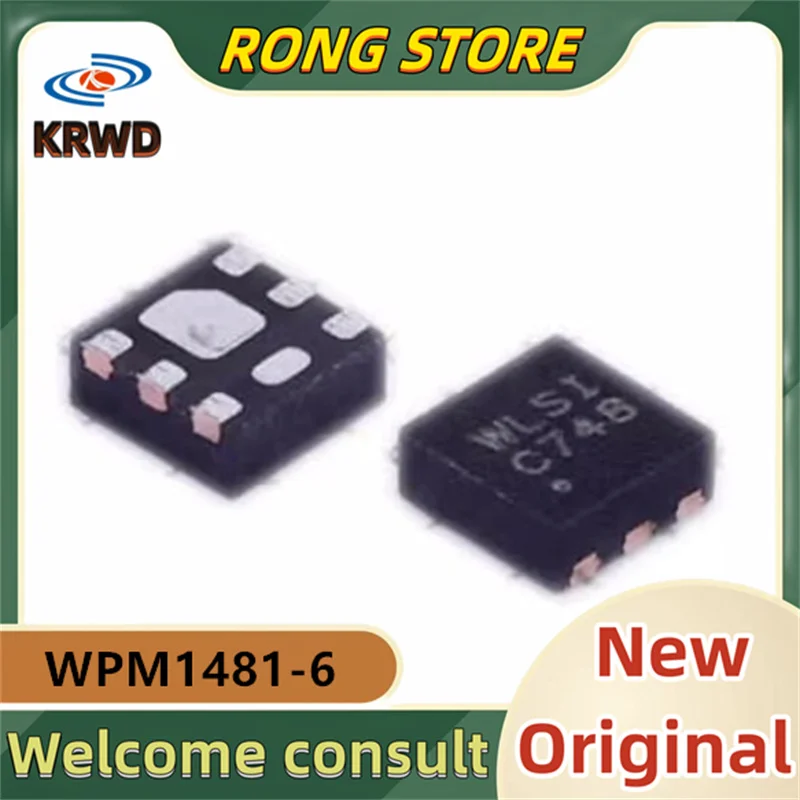 WLSI-30 piezas, nuevo, Original, WPM1481-6/TR, WPM1481-6, DFN-6