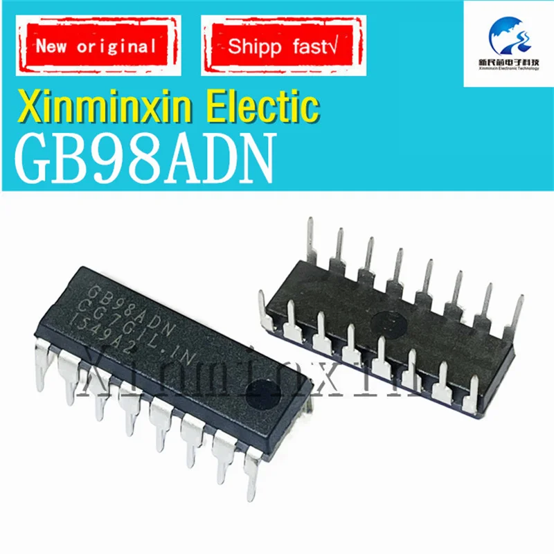 1 unids/lote GB98ADN DIP-16 placa de retroiluminación LCD Chip IC 100% nuevo original en Stock