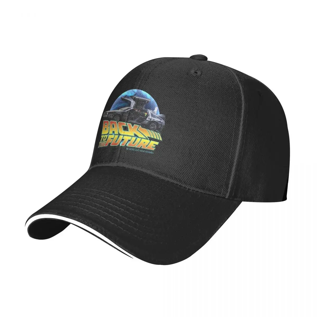 Unisex Back To The Future Movie. Delorean In Time Caps Hip-Hop Baseball Caps Dad Hat Sun Hats Adjustable Sun Hats Summer