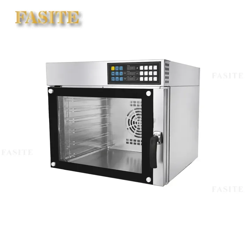For Five Plate Hot Air Circulation Oven Computer Version Food Grade Stainless Steel Uniform 3D Baking Microcomputer Control