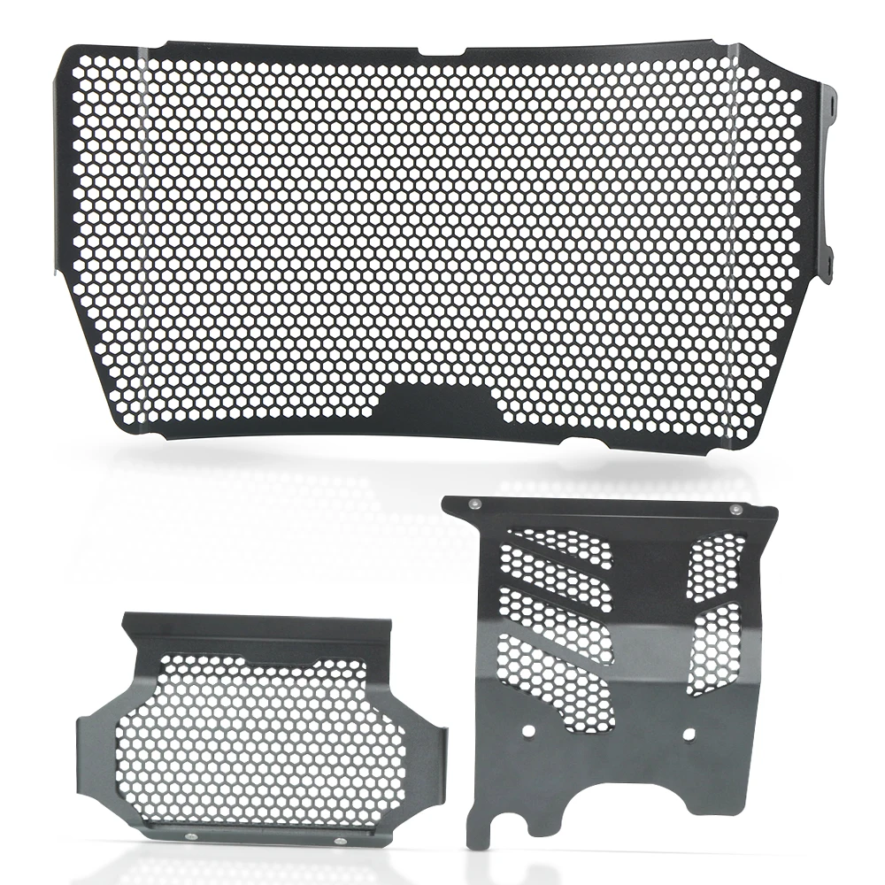 Radiator Guard And Oil Cooler Guard Set For Ducati Hypermotard 950 SP RVE 2019-2021 2022 2023 2024 Oil Cooler Guard Engine Guard