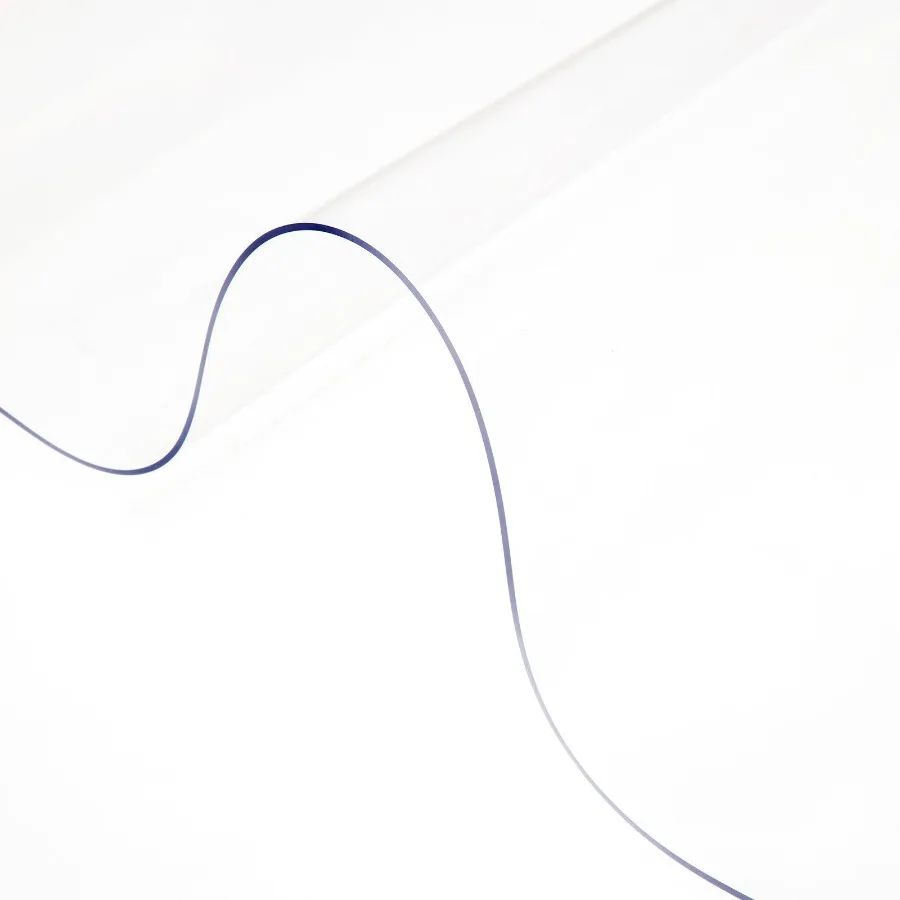 VEVOR 96 x 42 Inch Clear Table Cover Protector 2mm Thick Clear Desk Protector Table Pads Plastic Tablecloth Table Protector for