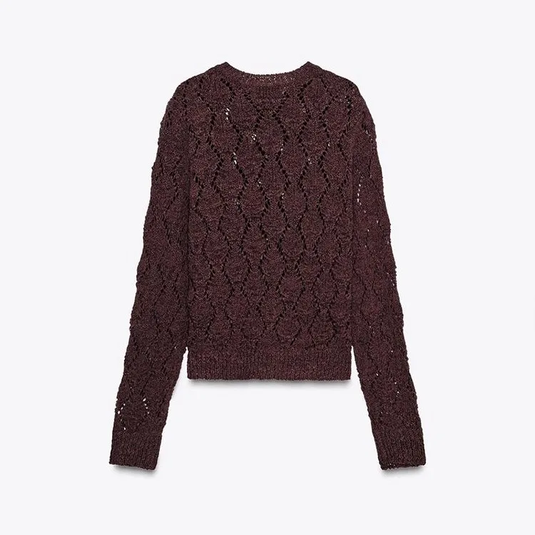 ملابس خارجية محبوكة من Faionable للنساء من Ele متعددة الاستخدامات ومطرزة بالزهور ومناسبة بشكل منتظم لموسم الصيف من ألياف البوليستر