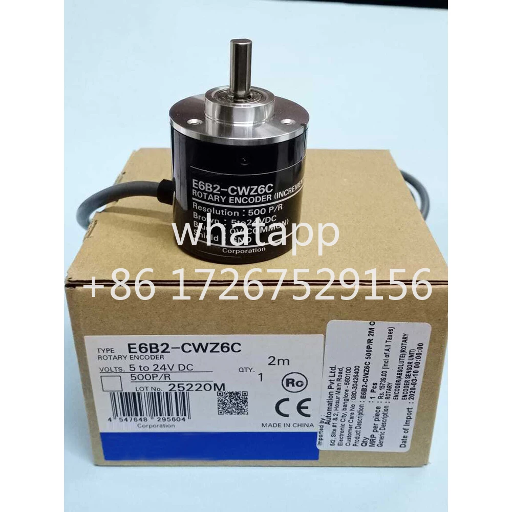 

New E6B2-CWZ6C 500P/R E6B2-CWZ6C 1024P/R Rotary Encoder Fast Ship Works Perfectly High Quality