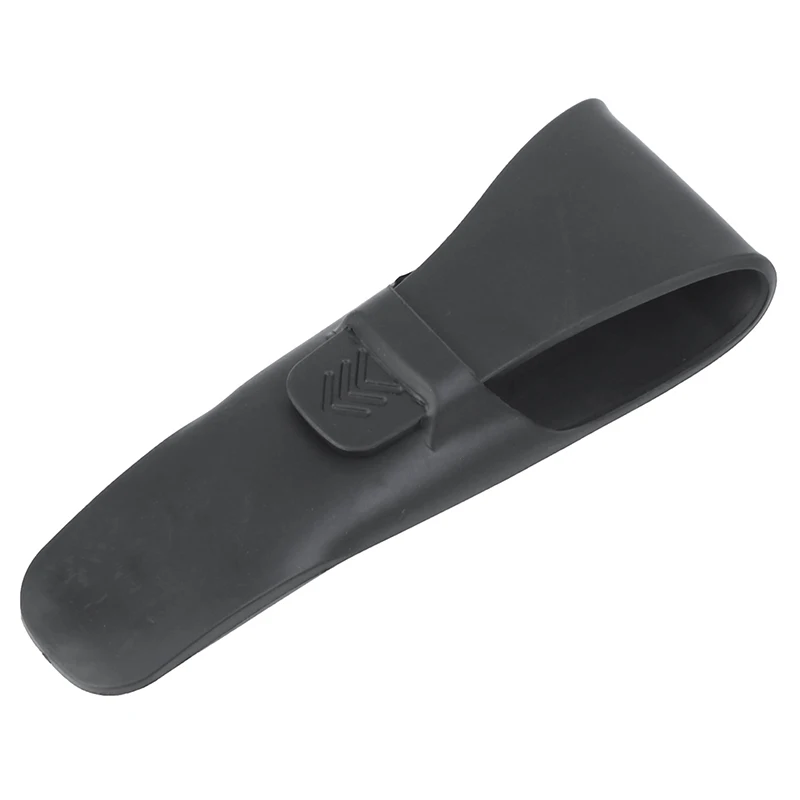 Étui portable en silicone pour rasoir droit noir, boîte pour poudres de couteau de rasage