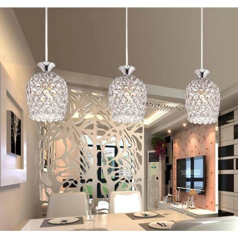 Imagem -06 - Modern Crystal Chandelier Pendant Light Home Appliance Fixtures Escadas Quarto Sala de Estar Ouro Lâmpadas Presentes do Dia dos Pais Novo 2024