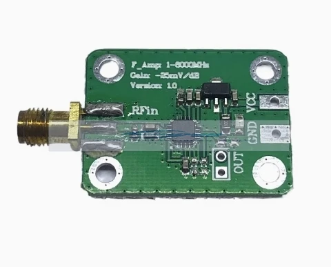 RF, Logarithmic, Detector, Power Detection AD8318 (1-8000MHz)