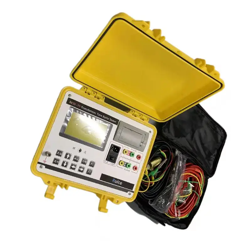 Multifunction Three Phase TTR Tester Transformer Turns Ratio Test Machine    Of