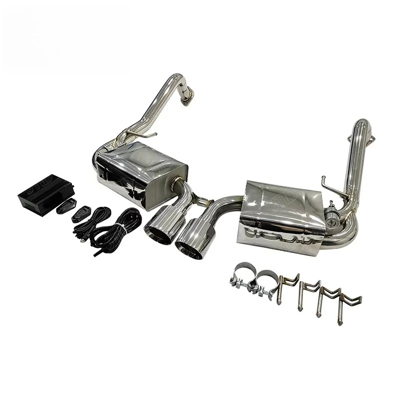 High Performance Racing Catback Exhaust for  718 Boxster/Cayman - 304 Stainless Steel Sport Exhaust System