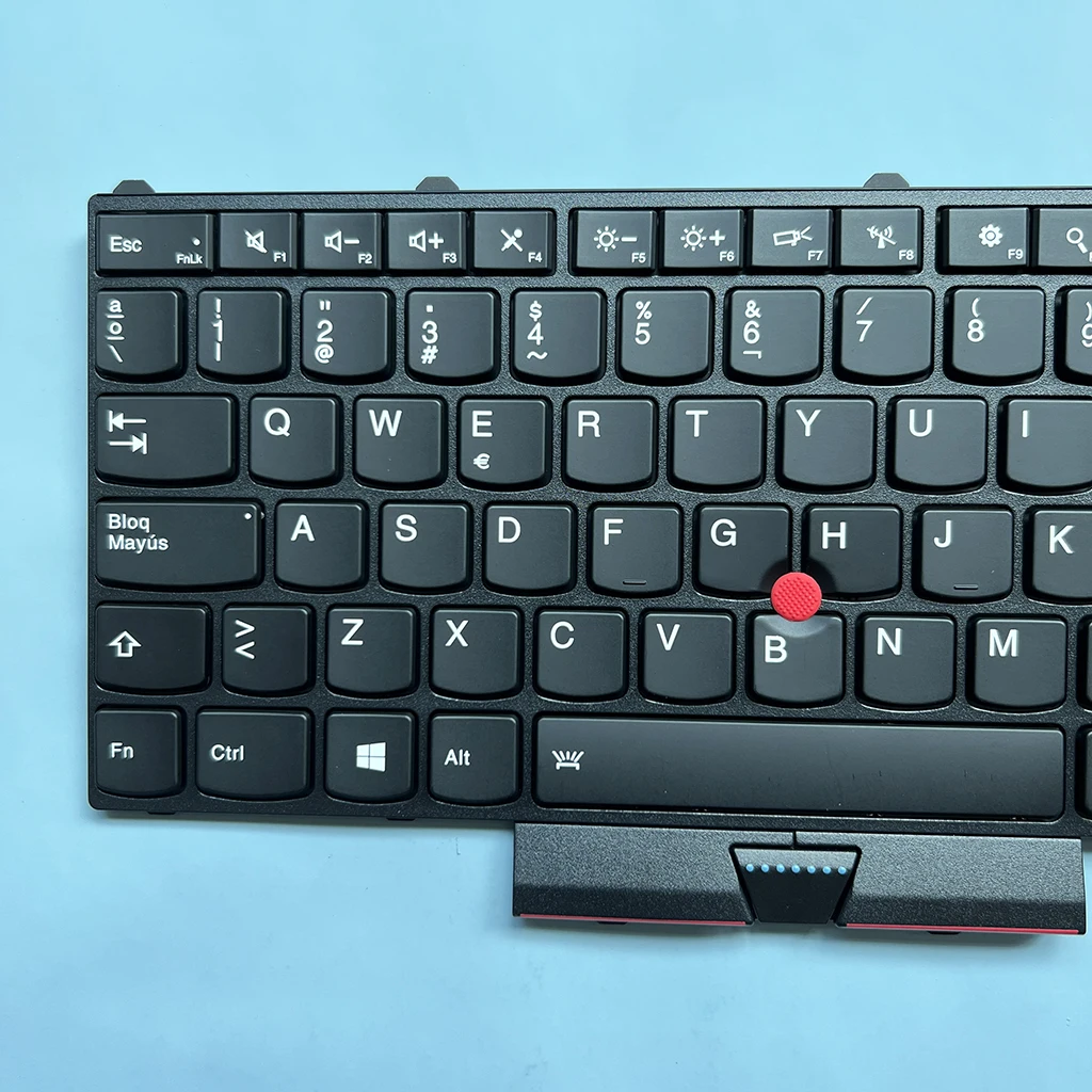 Imagem -04 - Teclado Espanhol P50 para Lenovo Thinkpad P51 P70 P71 Sn20m15446 9a16412 01hw200 Pyblw105sp