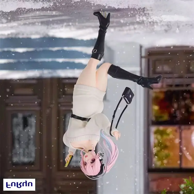 

【100% подлинная】FuRyu Original Super Sonico Trio-Try-iT Фигурка Winter Memory Ver. Модель персонажа аниме украшения подарки игрушки