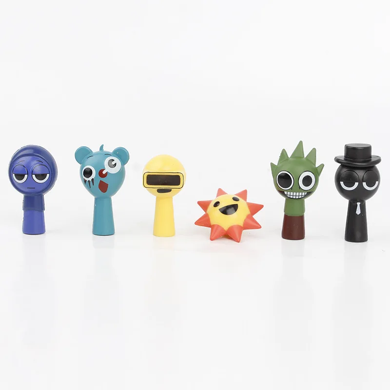 New Sprunki Plush Incredibox Rhythm Game Toy Friction Sensory Stress Relief Fun