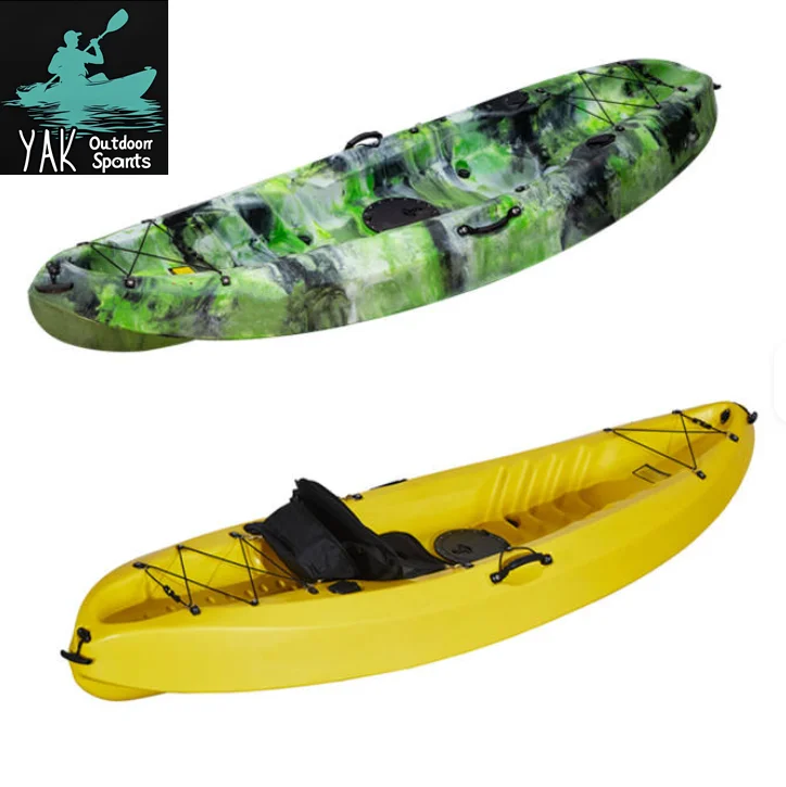 Outdoors Hdpe Single Person Tandem  Fishing Ka 2.1-3m for Ocean Use