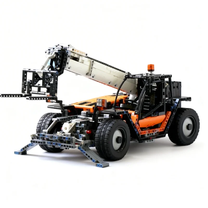 2250pcs MOC Technical Telehandler Model Building Blocks Architecture Assemble Creative DIY Education Birthday Christmas Gift Toy