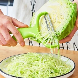 Cabbage Cutter Stainless Steel Wide Mouth Vegetables Fruit Peeler Cabbage Salad Potato Graters Shredder Kitchen Cutting Gadgets