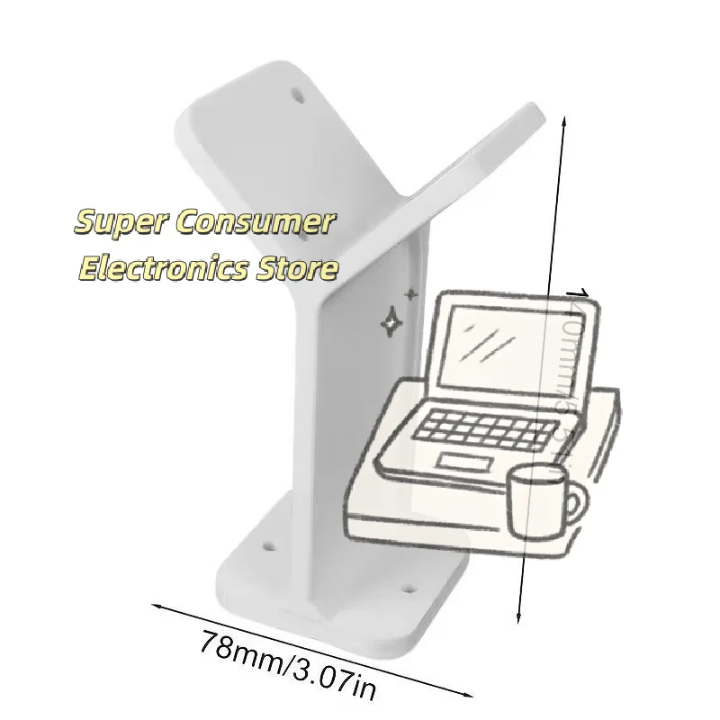 1Pcs Camera Holder Bracket for Eufy S340 Solocam Corner Wall Mount Weatherproof for Outdoor Indoor Home Security Monitoring