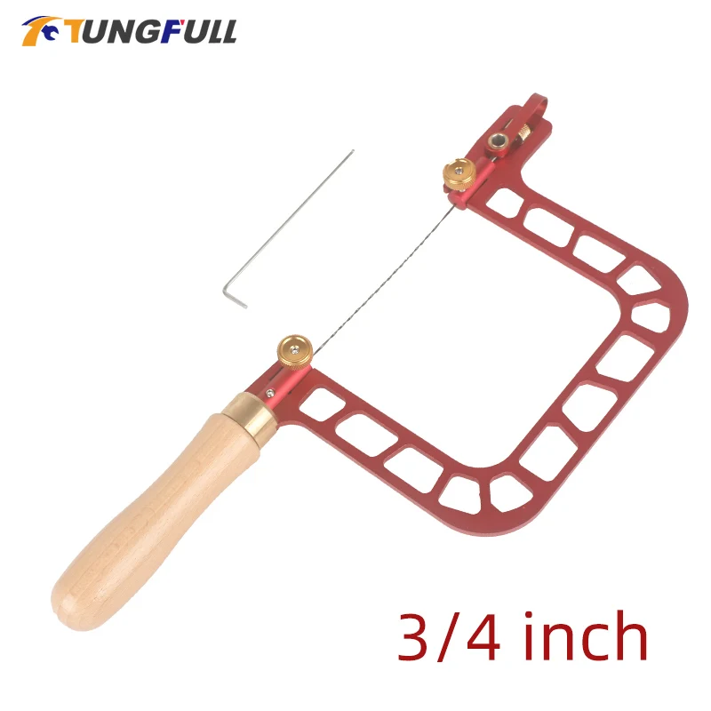 Wire Saw for wood Coping Saw Blades Wire Frame Fret Saw with Diamond Wire Jigsaws for Jade Stone Ceramic Wood Metal Cutting