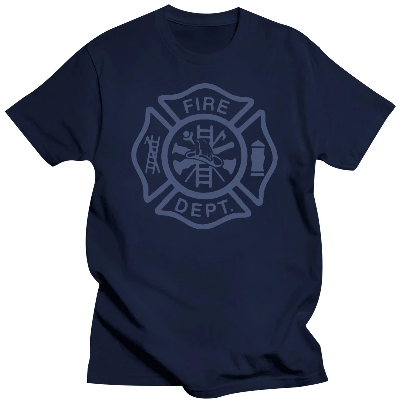 FIREFIGHTER FIRE DEPARTMENT RESCUE EMT  TSHIRT T-SHIRT SHIRT GRAPHIC WHITE