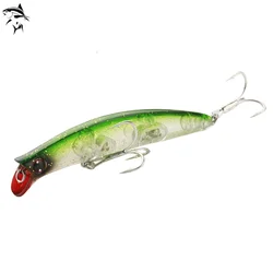 1 Pcs Minnow lure Komomo II 90 Saltwater Fishing Floating lures Minnow popper Artificial Bait Shallow sea wobblers seabass