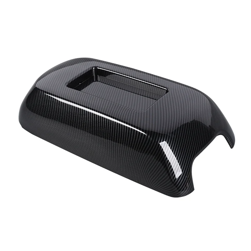 

For Dodge Charger Chrysler 300C 2011-2024 Car Center Console Armrest Cover Trim Interior Accessories Carbon Fiber