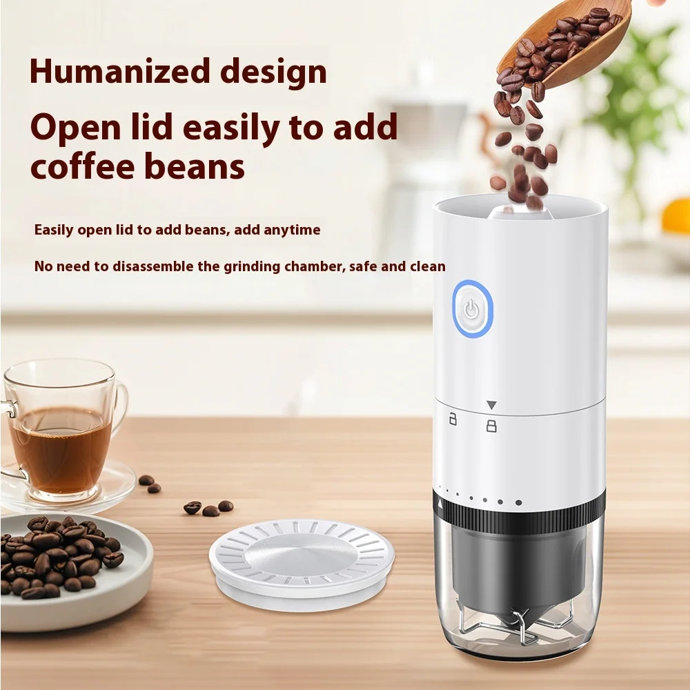 Stainless Durable Grinding Handheld Manual Coffee Bean Grinder Barista Tools for Travel and Camping Outdoor Use