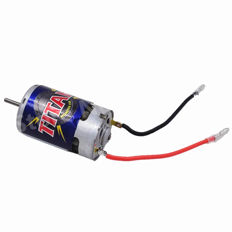 RC Car TITAN NEW REVERSED Monster 550 Electric Motor 16.8V TRAXXAS E-REVO MAXX Brush Motors 3975R 21 Turns For 1/10 Models