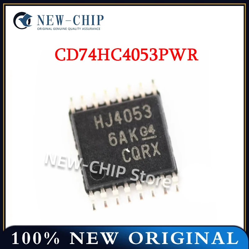 

10 шт.-500 шт./лот CD74HC4053PWR HJ4053 TSOP-16 Logic chip новый оригинальный 74HC4053PWR