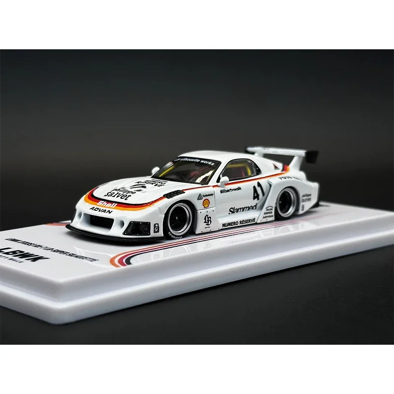 INNO 1:64 LBWK RX7 FD3S Super Silhouette Shell Diecast Diorama Car Model Collection Miniature Toys