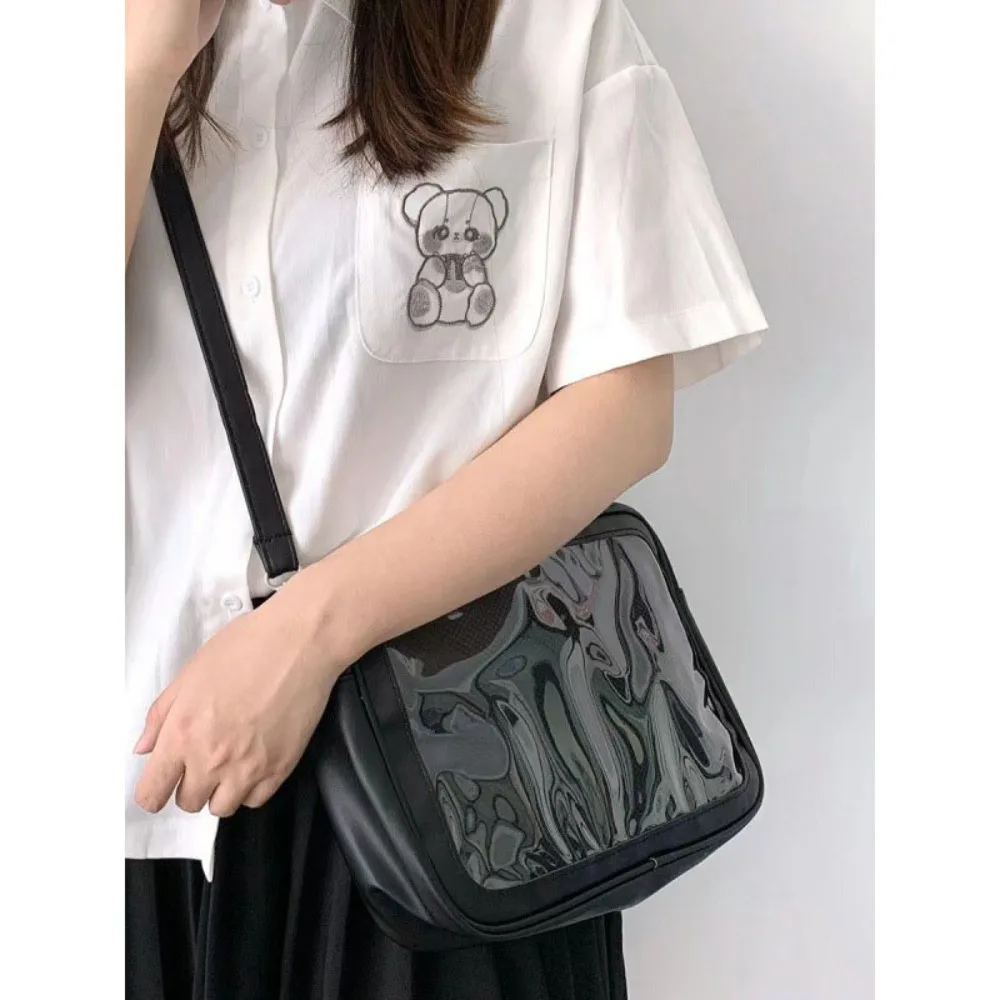 Torebka Cute-Lolita-Satchel Girl Ita Bag Damska przezroczysta torba na ramię