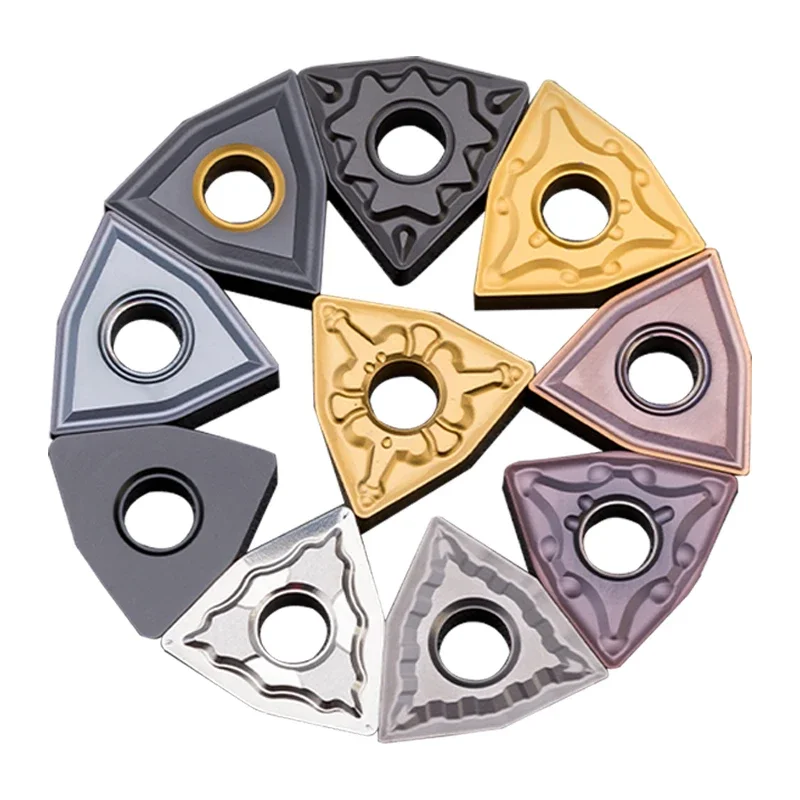 

10PCS Carbide Insert WNMG080408 WNMG 080404 High Quality For High Hardness Steel Aluminum Iron Turning Tool lathe Turning Insert