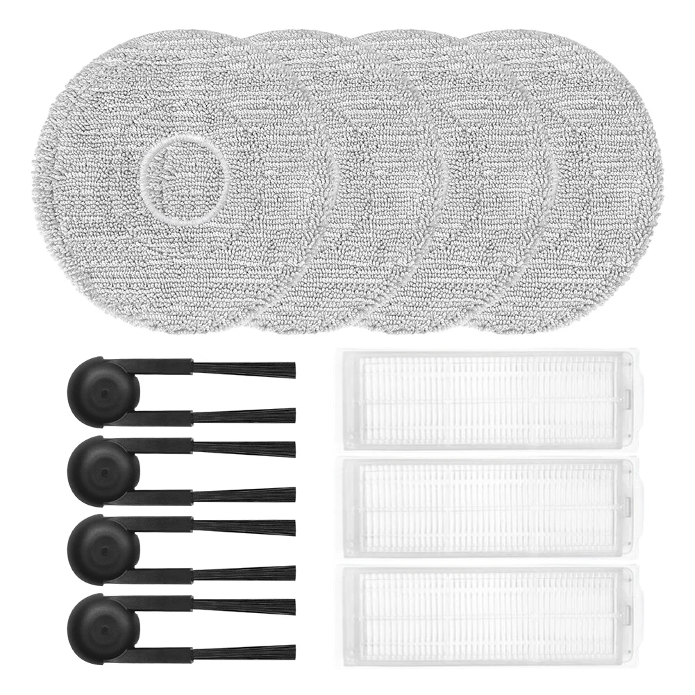 

1 Set Vacuum Side Brush Filter Mop Cloth Kit For Xiaomi Robot Vacuum S40 Pro / OV71GL Robot Vacuum Cleaner Accessories Replace