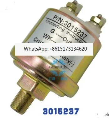 Generator set engine 3015237 oil pressure transmitter pressure sensor probe 1/8