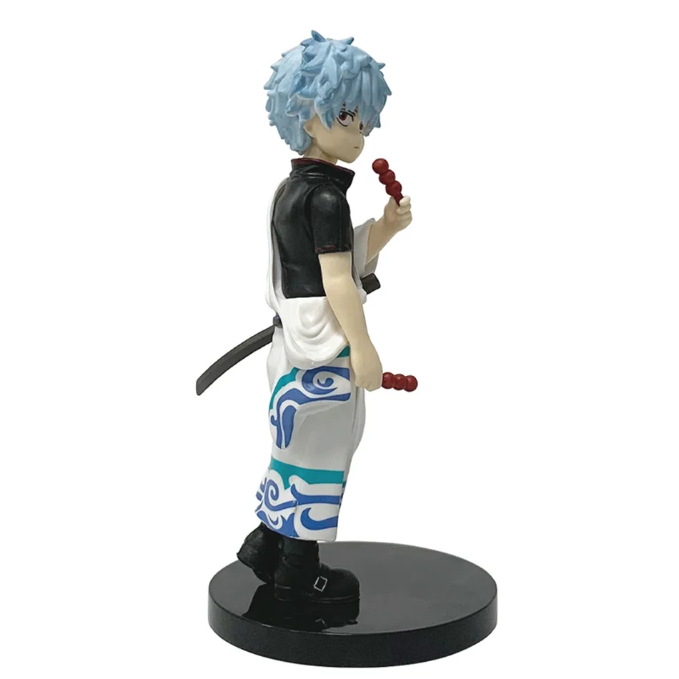 Nuovo In magazzino 14 CENTIMETRI Anime Gintama Figura Sakata Gintoki Katsura Kotarou Modello di Animazione Giocattoli Regali Collezione Decorazione Ornamenti