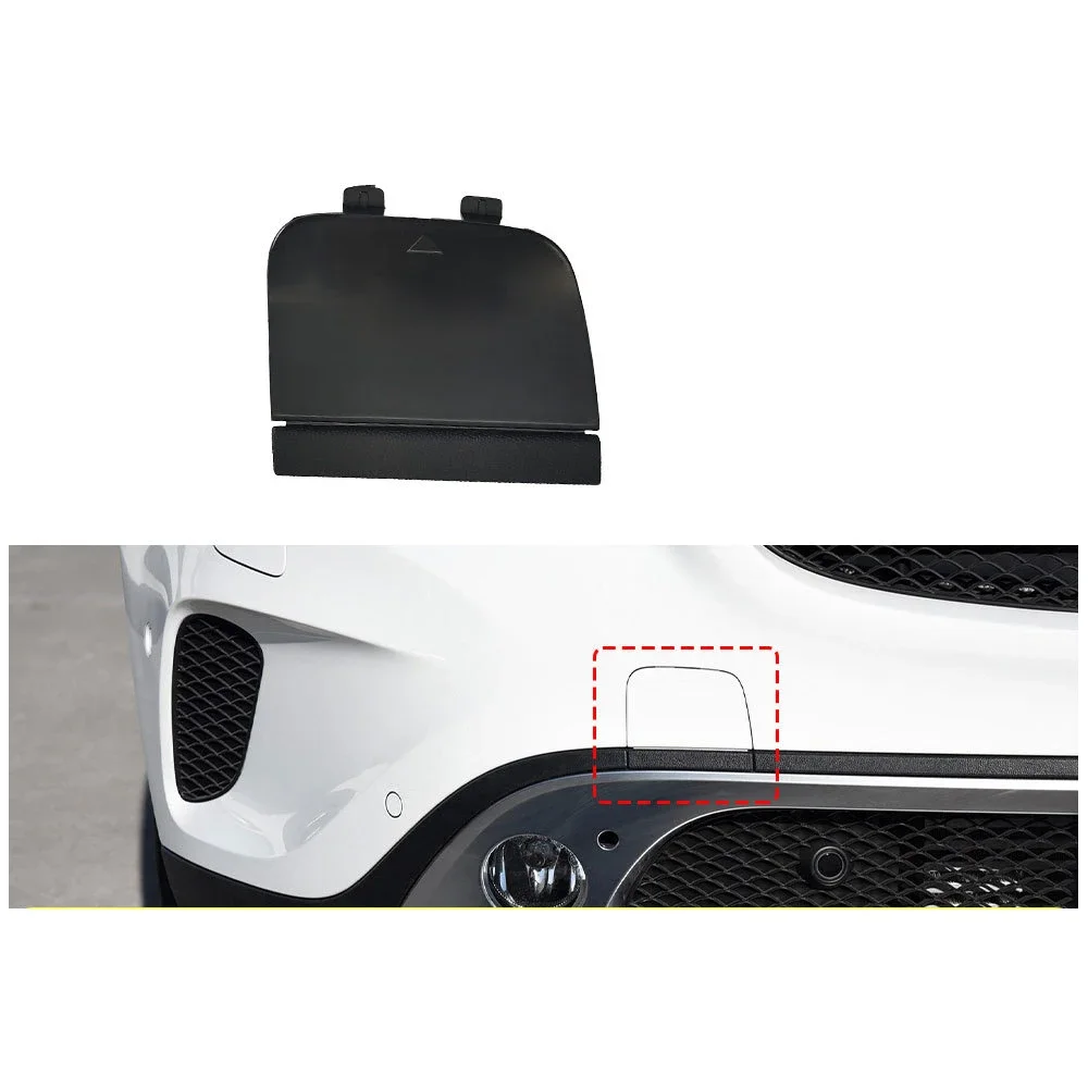 لمرسيدس بنز GLA فئة المصد الأمامي غطاء مقطورة W156 المصد الأمامي سحب هوك غطاء ثقب 1568850722 2015-2016 #5