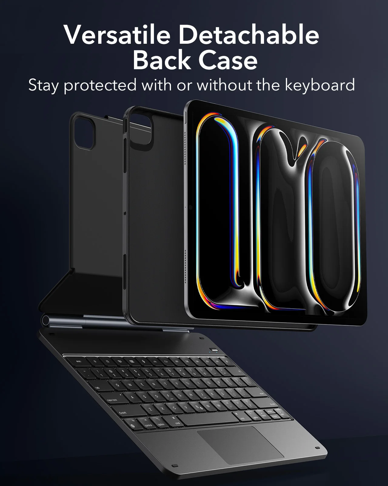 ESR iPad Pro 11/13 Keyboard Case (2024) iPad Pro 11/12.9& Air 11