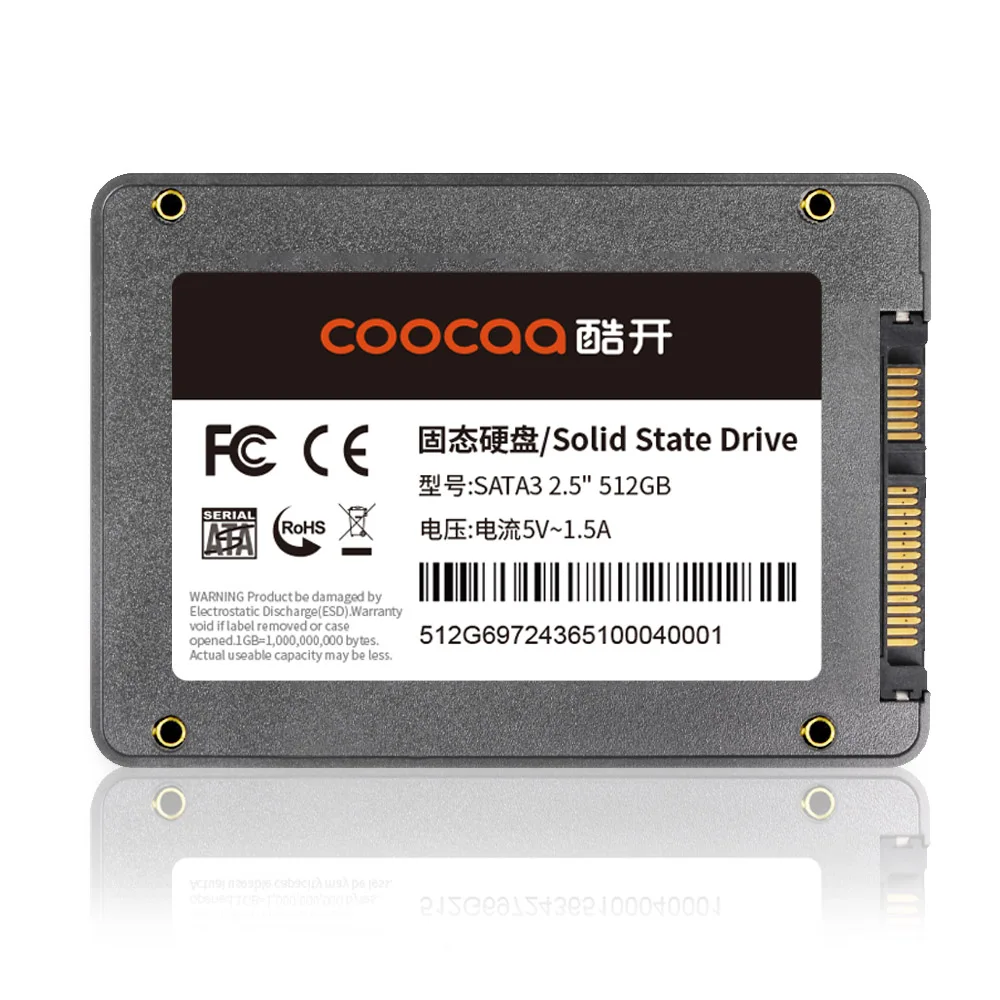 COOCAA solid state drive 256G 512G 2.5