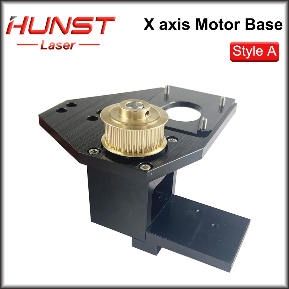 Sede motore Hunst X-axis, riduttore motore passo-passo Nema20 38 denti per macchina per taglio e incisione Laser CO2