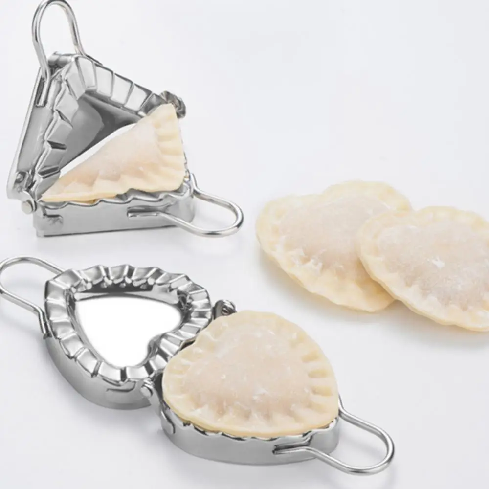 1/2PCS Dumpling Maker 304 Stainless Steel Dumpling Mold Press Dough Ravioli Dumpling Skin Mold Pastry Tools Dumpling Machine For
