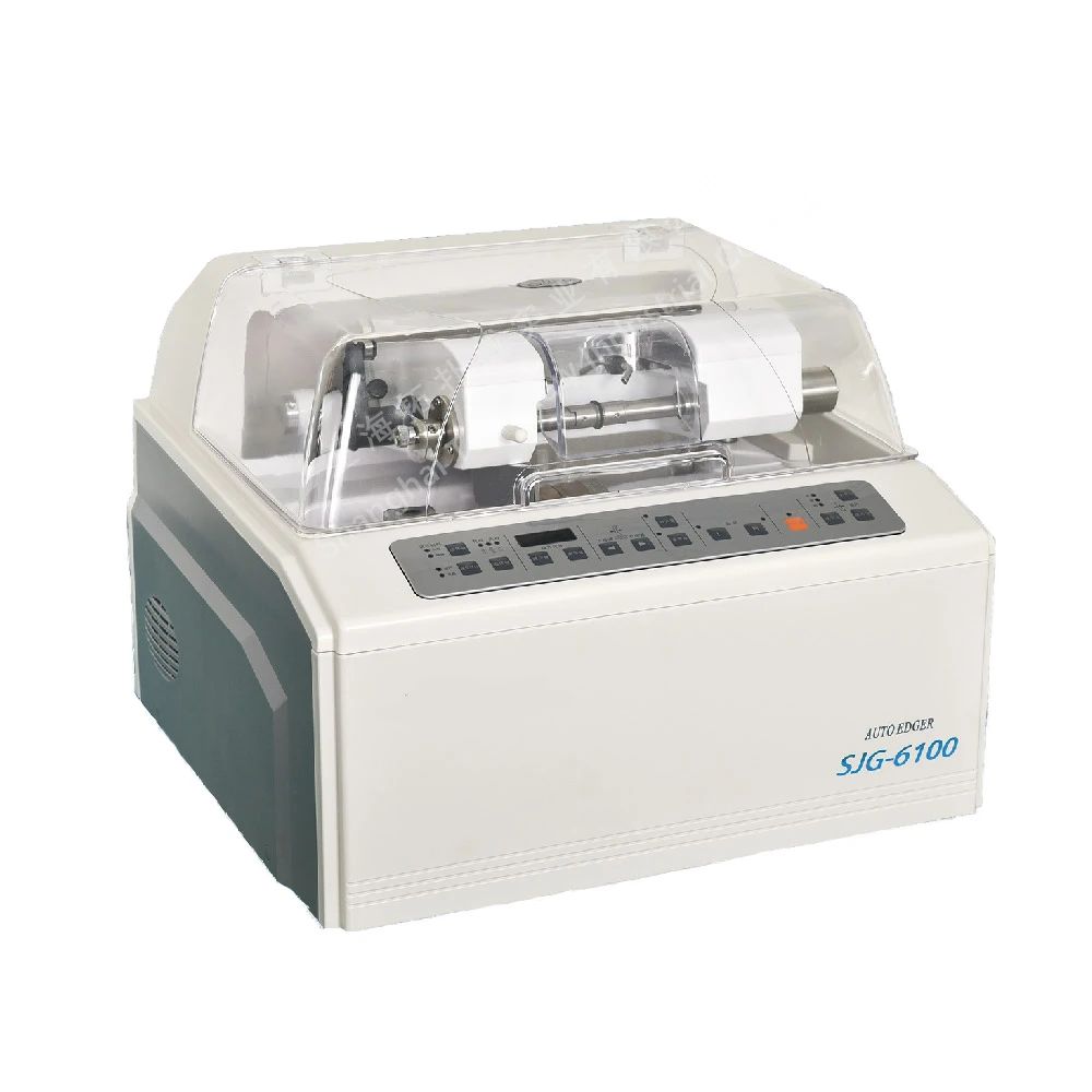 Máquinas automáticas de corte de lentes ópticas SJG-6100 com instrumentos ópticos de garantia de 1 ano