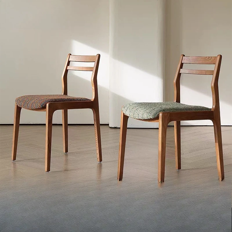 

Solid wood dining chair Chinese antique restaurant Home high-end dining chair Italian minimalist designer Nordic desk chair