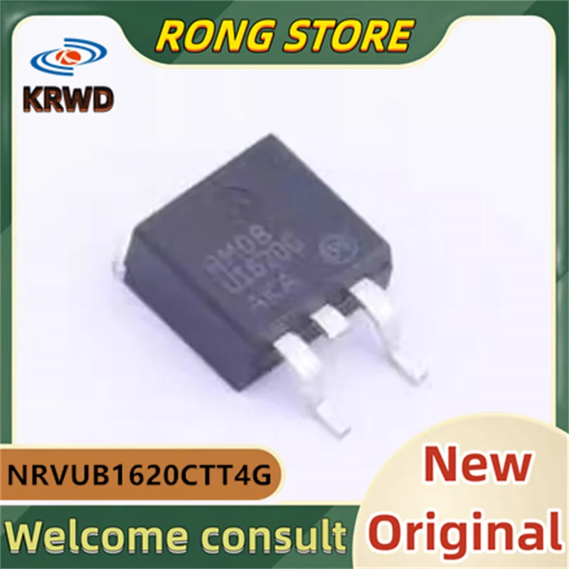 

10 шт. NRVUB1620CTT4G новый и оригинальный NRVUB1620 D2PAK TO-263