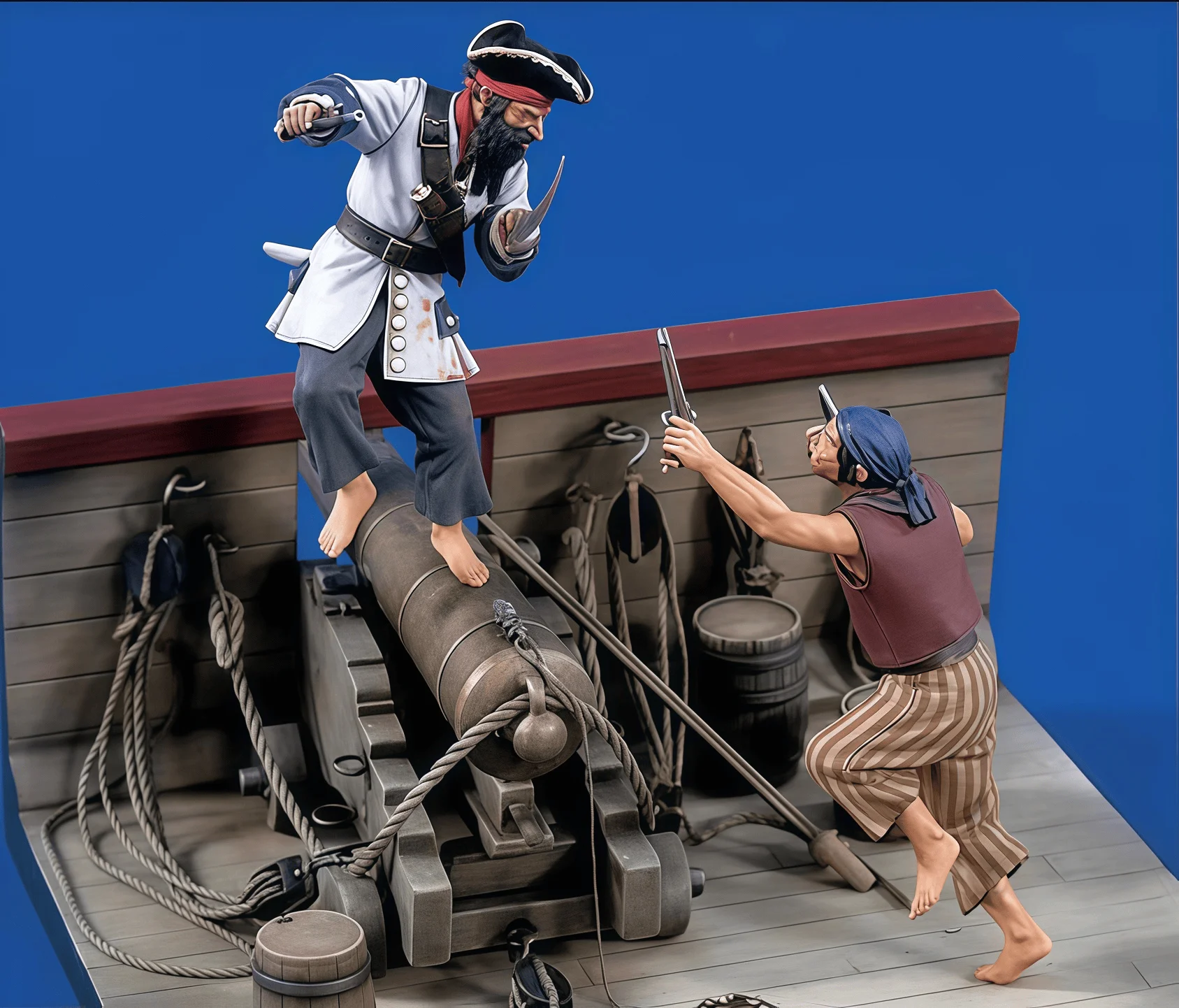 

Precision 54mm Resin Model Kit GK, Resin Assembled Model, Unpainted (excluding Platform)