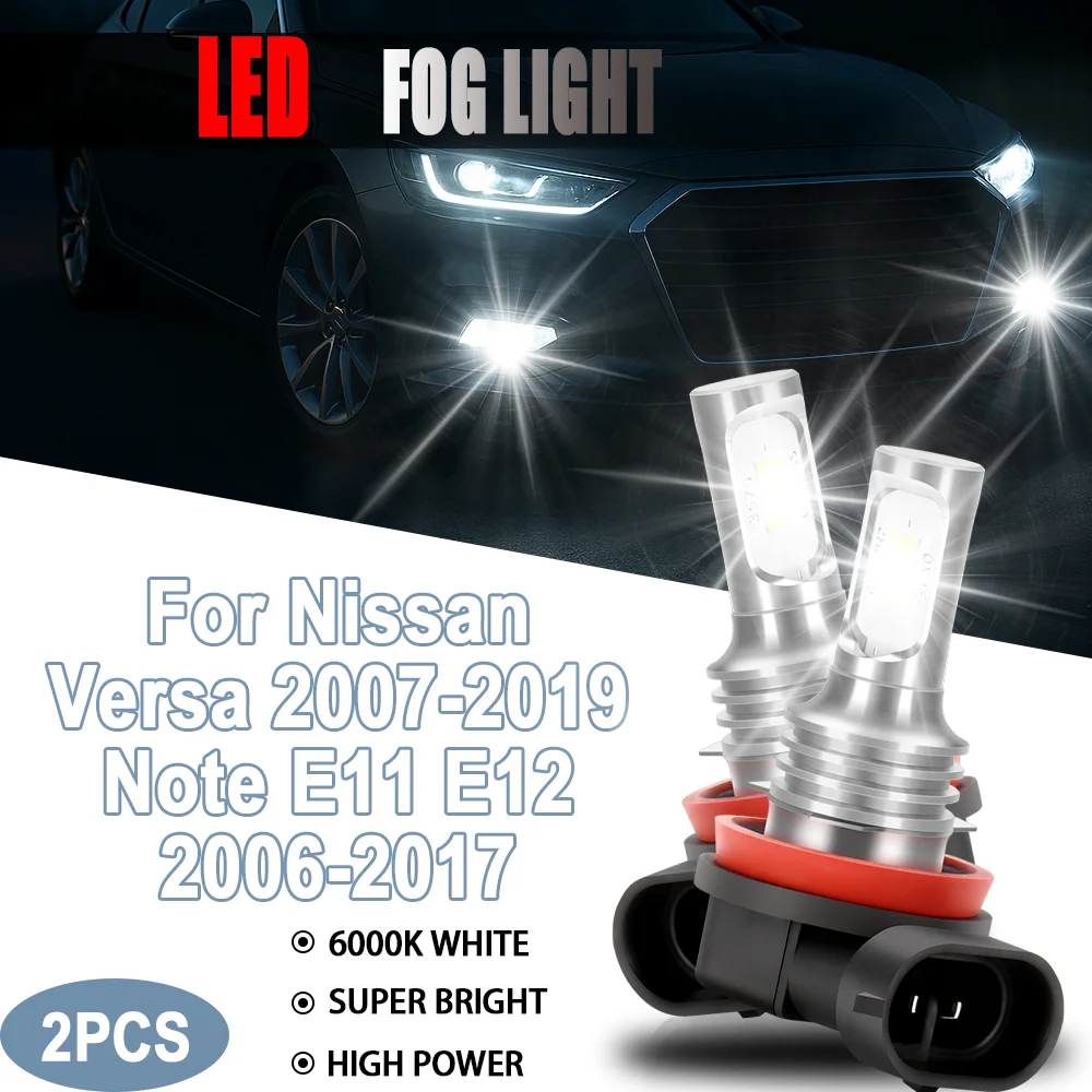 2Pcs 12-24V H11 357…