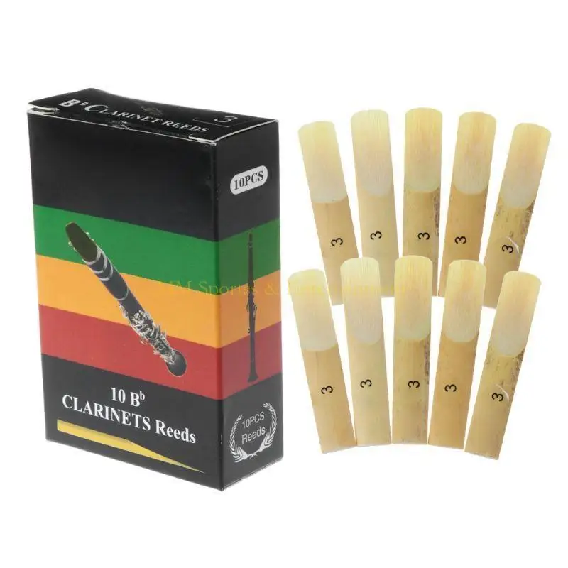 31be 10pcs Профессиональные бамбуковые тростники для Altos Sitge 2,5 Clarinet Treeds