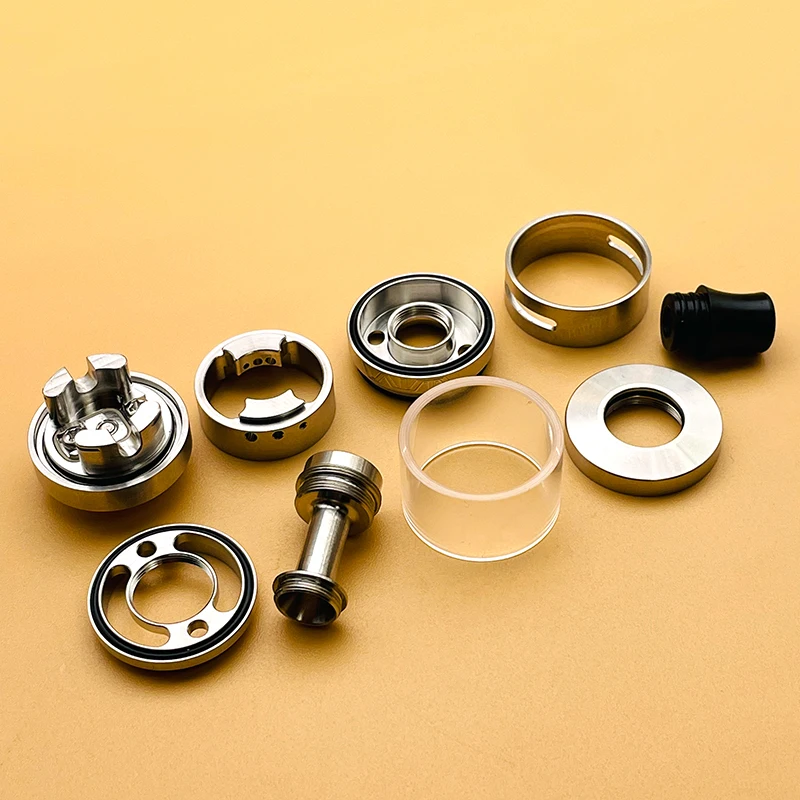 ถังฉีดน้ำ RTA สไตล์ DSX vwm Innova 316ss ขนาด5มล. 22มม. ขดลวดเดี่ยวที่สามารถสร้างใหม่ได้