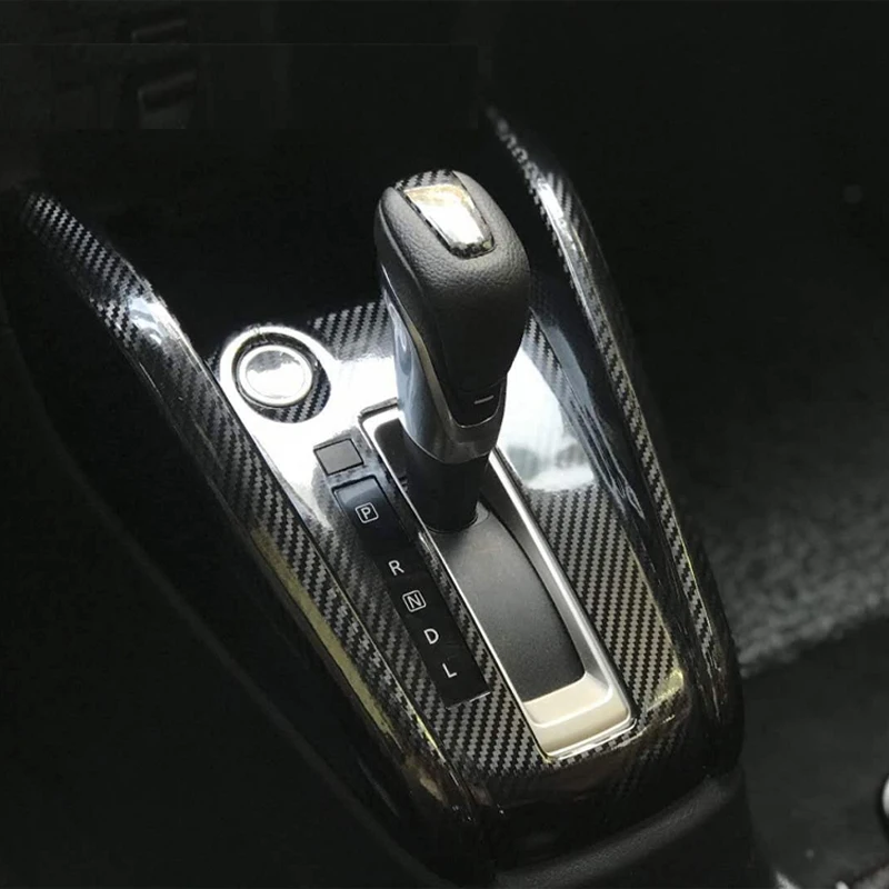 

For Nissan Kicks 2017-2021 Car-Styling 3D/5D Carbon Fiber Car Interior Center Console Color Molding Sticker Decals Parts
